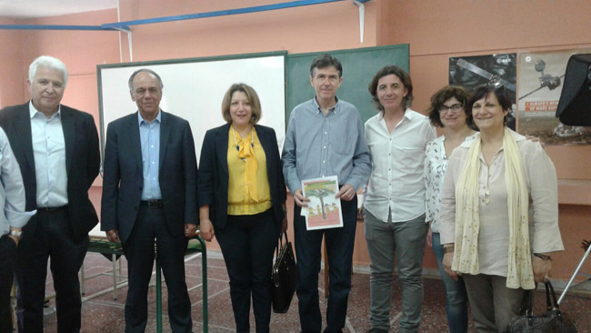 Επίσκεψη υφυπουργού Παιδείας στο Ε.Ε.Ε.Λ Βέροιας