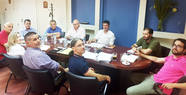 Σύσκεψη για την έναρξη επίγειων και εναέριων ψεκασμών στην Π.Ε Ημαθίας