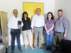 Επίσκεψη των βουλευτών Φρόσως Καρασαρλίδου και Χρήστου Αντωνίου στο Κέντρο Υγείας Αλεξάνδρειας