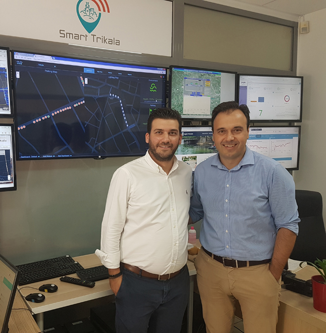 Συνάντηση του Καλλίστρατου Γρηγοριάδη με το Δήμαρχο Τρικάλων