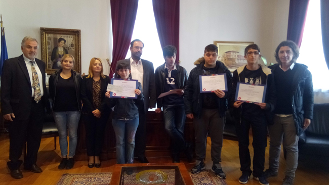 1ο Βραβείο στο Ενιαίο Ειδικό Επαγγελματικό Γυμνάσιο  και Λύκειο Βέροιας