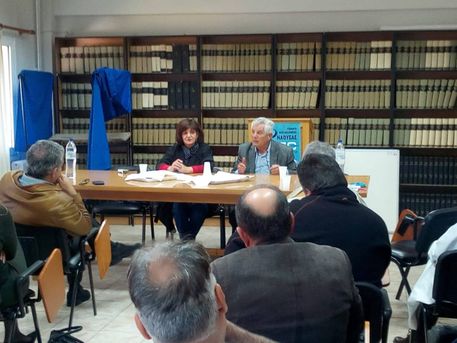 Η βουλευτής Φρόσω Καρασαρλίδου επισκέφθηκε τα Νοσοκομεία Βέροιας και Νάουσας