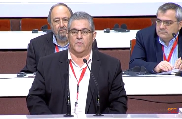 ΟΜΙΛΙΑ ΤΟΥ ΓΓ ΤΗΣ ΚΕ ΤΟΥ ΚΚΕ ΔΗΜΗΤΡΗ ΚΟΥΤΣΟΥΜΠΑ  ΣΤΗΝ 20η ΔΙΕΘΝΗ ΣΥΝΑΝΤΗΣΗ ΚΟΜΜΟΥΝΙΣΤΙΚΩΝ ΚΑΙ ΕΡΓΑΤΙΚΩΝ ΚΟΜΜΑΤΩΝ  ΣΤΗΝ ΑΘΗΝΑ 