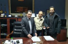 Υπογραφή σύμβασης για αντικατάσταση κουφωμάτων σε σχολεία του Δήμου Νάουσας