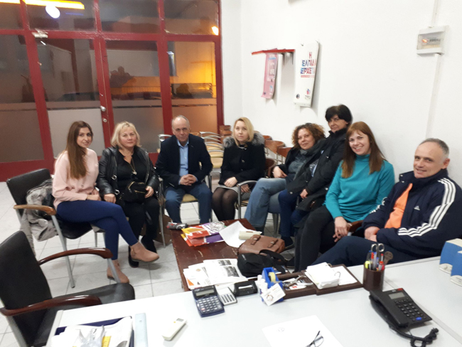 Συνάντηση με αντιπροσωπεία εργαζομένων στα ΚΔΑΠ και ΚΔΑΠ ΑμεΑ Αλεξάνδρειας , είχε ο βουλευτής Ημαθίας  Χρήστος Αντωνίου