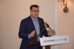 ΠΡΩΤΗ ΟΜΙΛΙΑ ΥΠ. ΔΗΜΑΡΧΟΥ ΑΛΕΞΑΝΔΡΕΙΑΣ ΚΩΣΤΑ ΝΑΛΜΠΑΝΤΗ ΞΕΝΟΔΟΧΕΙΟ ΜΑΝΘΟΣ ΚΥΡΙΑΚΗ 27 ΙΑΝΟΥΑΡΙΟΥ