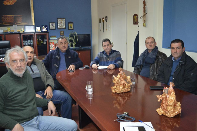 Συνάντηση Κώστα Καλαϊτζίδη με εκπροσώπους του Αγροτικού Συλλόγου Γεωργών Βέροιας