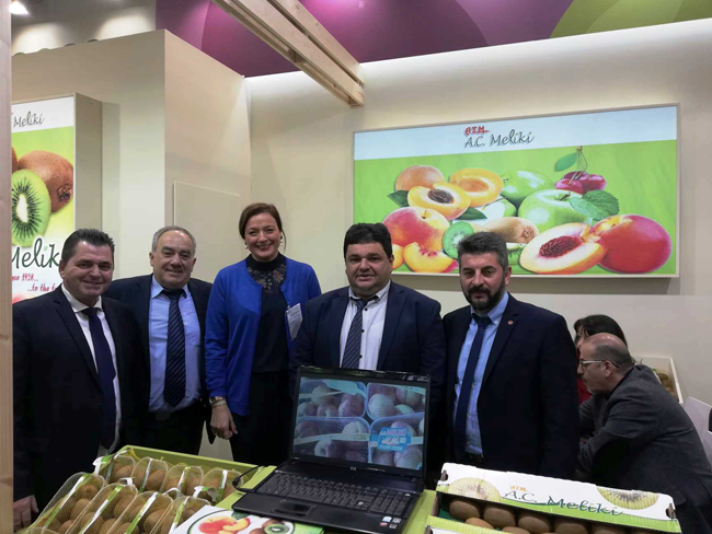Εντυπωσιακές οι συμμετοχές της Ημαθίας και στη φετινή Fruit Logistica 2019