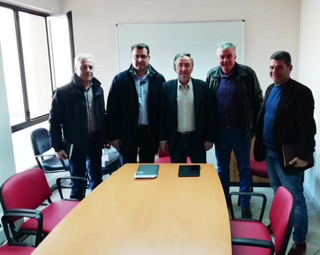 Βάσεις συνεργασίας με ΟΣΕ και ΓΑΙΑ-ΟΣΕ: Κ. Ναλμπάντης με συνεργάτες του συναντήθηκαν με στελέχη των επιχειρήσεων