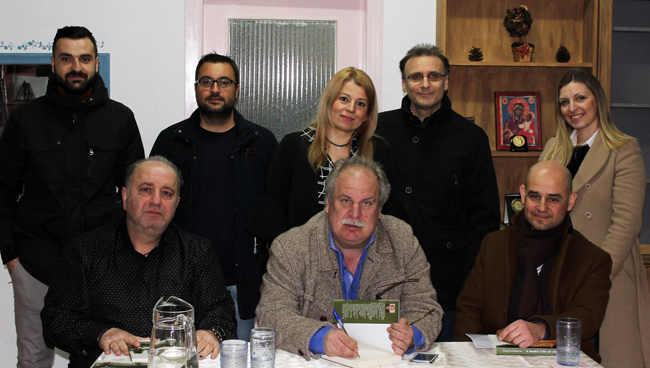 Στον Προμηθέα της Βέροιας παρουσιάστηκε το βιβλίο του Αλέκου Χατζηκώστα