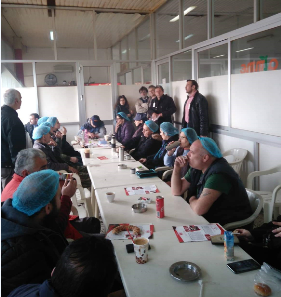 Λαϊκή Συσπείρωση: Περιοδεία στην ΑΛΜΜΕ