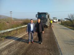 Σε εξέλιξη οι εργασίες στο οδικό δίκτυο της Ημαθίας 