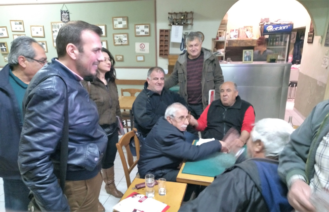 Περιοδεία της Λαϊκής Συσπείρωσης σε χωριά της περιοχής 