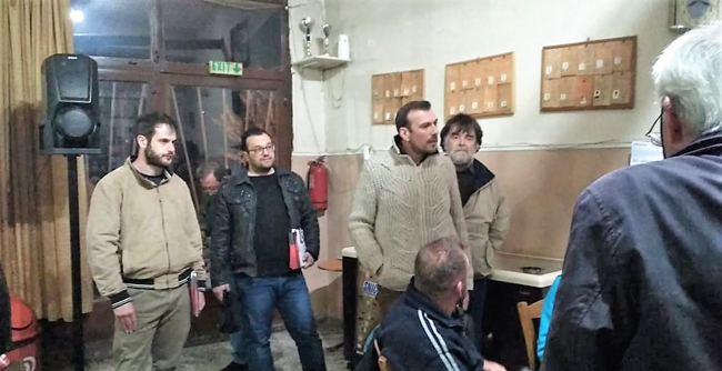 Περιοδεία σε Δημοτικές Κοινότητες από τη ΛΑΙΚΗ ΣΥΣΠΕΙΡΩΣΗ Αλεξάνδρειας