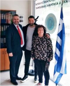 ΕΠΙΣΚΕΨΗ ΓΙΑΝΝΗ ΠΑΠΑΓΙΑΝΝΗ ΣΤΟΝ ΕΜΠΟΡΙΚΟ ΣΥΛΛΟΓΟ ΒΕΡΟΙΑΣ