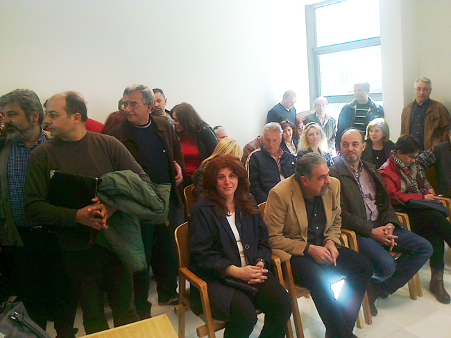 Συγκέντρωση Δημοσίων Υπαλλήλων στα Δικαστήρια της Βέροιας