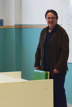 Ο Γιώργος Ανδρειωμένος στο 4ο ΓΕΛ Βέροιας