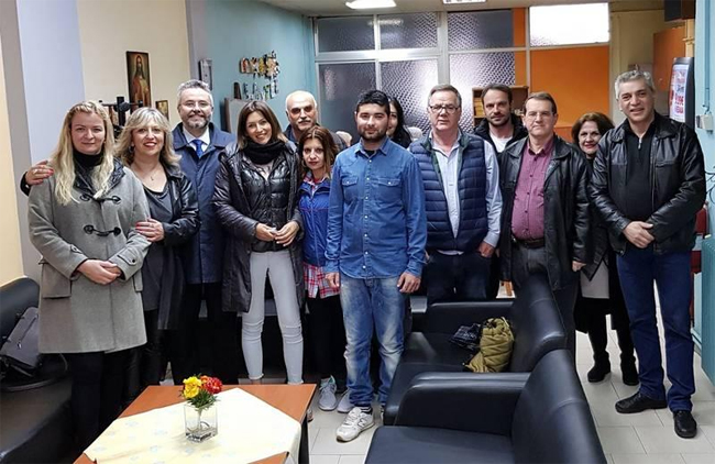 Επίσκεψη Γιάννη Παπαγιάννη στα ΚΑΠΗ