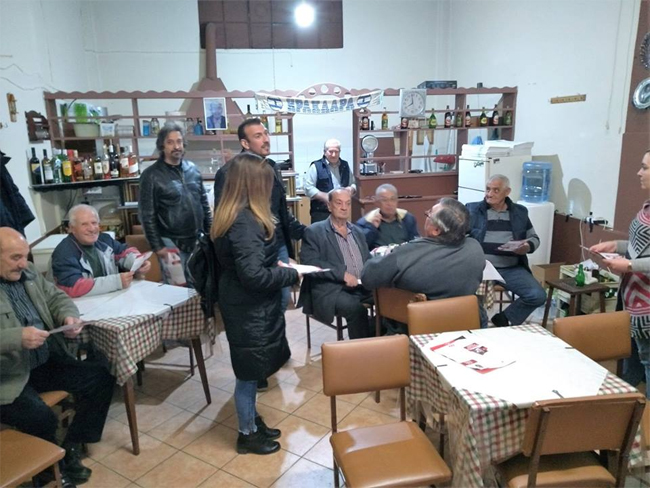 ΛΑΙΚΗ ΣΥΣΠΕΙΡΩΣΗ ΑΛΕΞΑΝΔΡΕΙΑΣ: Περιοδείες σε χωριά του δήμου