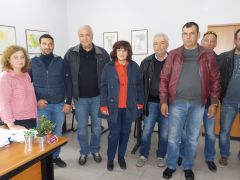  Επίσκεψη στον ΕΛΓΑ της Φρόσως Καρασαρλίδου