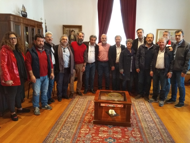 Συνάντηση με το νέο Διοικητικό Συμβούλιο της Πανελλήνιας Ομοσπονδίας Εργαζομένων στις ΔΕΥΑ