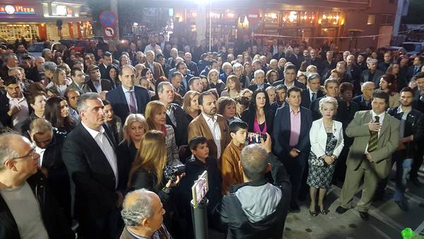 Η υποψήφια δήμαρχος Βέροιας Γεωργία Μπατσαρά εγκαινίασε το εκλογικό της κέντρο και παρουσίασε τους υποψηφίους της 