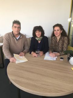 Συνάντηση Φρόσως Καρασαρλίδου με ΔΕΔΑ για τη σύνδεση της Νάουσας με το φυσικό αέριο