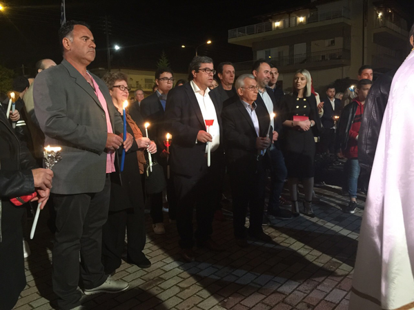 Επιτάφιο και Ανάσταση σε Κοινότητες του Δήμου Βέροιας ο Αντ. Μαρκούλης