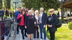 Στα Ριζώματα η Γεωργία Μπατσαρά για την ανακομιδή των ιερών λειψάνων του Αγ. Αθανασίου