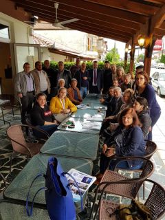  ΕΠΙΣΚΕΨΗ ΓΙΑΝΝΗ ΠΑΠΑΓΙΑΝΝΗ ΣΤΟ ΔΙΑΒΑΤΟ ΚΑΙ ΣΤΗ ΜΕΣΗ