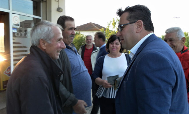 «Πράσινο φως» απ την Πρασινάδα στην εκκίνηση της προεκλογικής περιοδείας ο Κώστας Ναλμπάντης