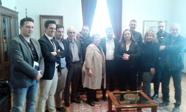 Στην Ημαθία ο υποψήφιος ευρωβουλευτής Νίκος Ανδρουλάκης