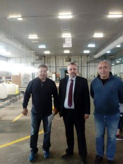 ΕΠΙΣΚΕΨΗ ΓΙΑΝΝΗ ΠΑΠΑΓΙΑΝΝΗ ΣΤΟΝ ΑΓΡΟΤΙΚΟ ΣΥΝΕΤΑΙΡΙΣΜΟ "ΝΕΟΣ ΑΛΙΑΚΜΩΝ"