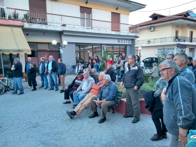 Συγκέντρωση της ΛΑΣ στο Πλατύ