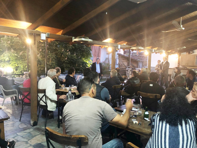 Προτεραιότητα στον Πολίτη: στη Φυτειά ο Αντώνης Μαρκούλης