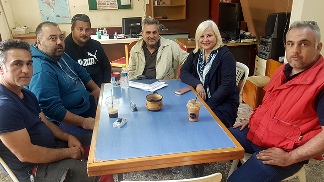 Γεωργία Μπατσαρά: Βασικός μοχλός της καθημερινότητας, οι εργαζόμενοι των εξωτερικών συνεργείων