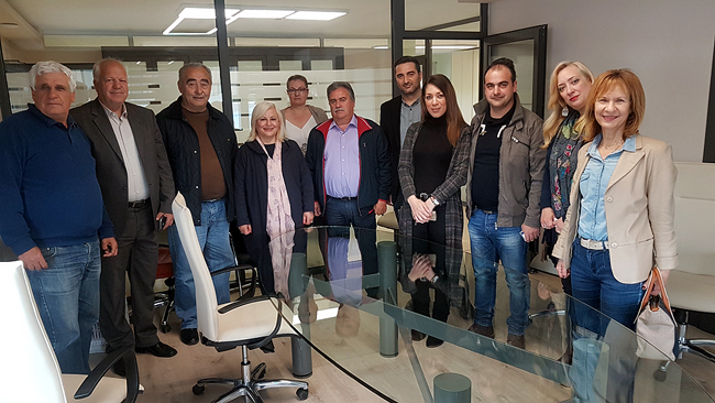 Τις αγροτοβιομηχανίες στον Δήμο Βέροιας επισκέφθηκε η Γεωργία Μπατσαρά