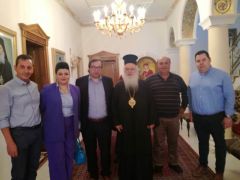 Προτεραιότητα στον Πολίτη: επίσκεψη Αντώνη Μαρκούλη στον Μητροπολίτη