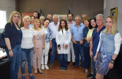 Επίσκεψη του Υπ. Δημάρχου Βέροιας Κων/νου Βοργιαζίδη σε Νοσοκομείο Βέροιας, Δικαστήρια, υποκατάστημα ΕΛΓΑ, ΟΑΕΔ και Κ.Υ. Βέροιας