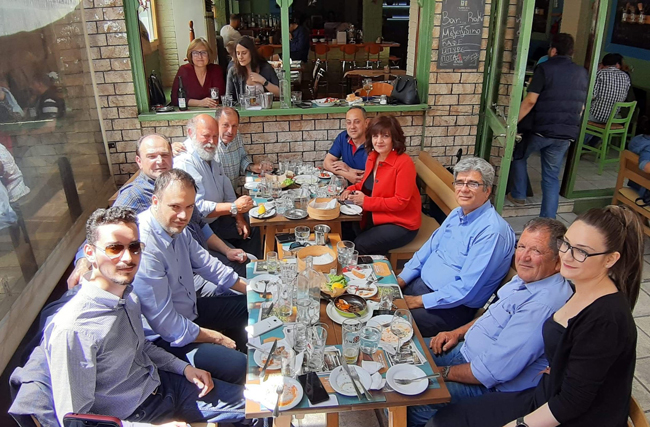 Ο πρόεδρος της ΔΗΜΑΡ και Υπουργός Τουρισμού Θανάσης Θεοχαρόπουλος στη Νάουσα