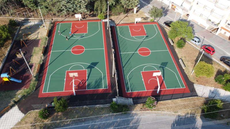 Δήμος Βέροιας: Ανακαινισμένες και αναβαθμισμένες αθλητικές εγκαταστάσεις σε γήπεδα και σχολεία