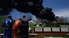 ΚΟΥΒΑ: Κατασβέστηκε η πυρκαγιά στις πετρελαϊκές εγκαταστάσεις