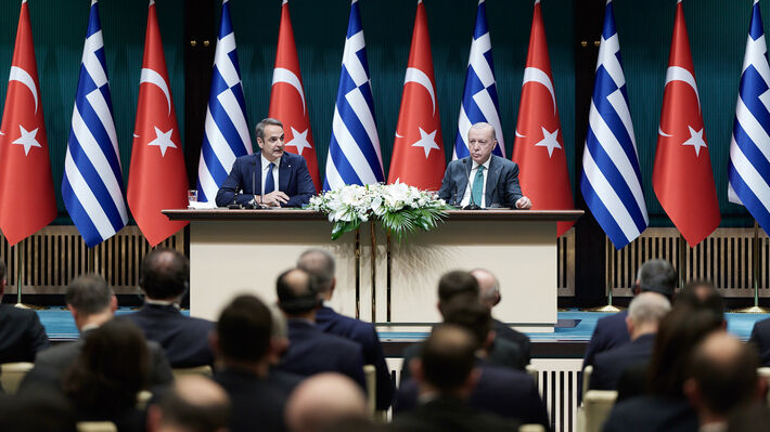 Ερντογάν και Μητσοτάκης ως ΝΑΤΟικοί σύμμαχοι «μοιράστηκαν αισιοδοξία» ότι θα προχωρήσουν επικίνδυνες διευθετήσεις στη περιοχή