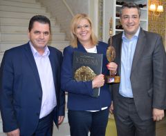 Στην Ημαθία η Επίτροπος Περιφερειακής Πολιτικής της Ευρωπαϊκής Ένωσης Corina Cretu