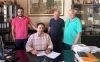 Υπογράφηκε η σύμβαση για την αποκατάσταση του δαπέδου του κλειστού γηπέδου στην Εληά