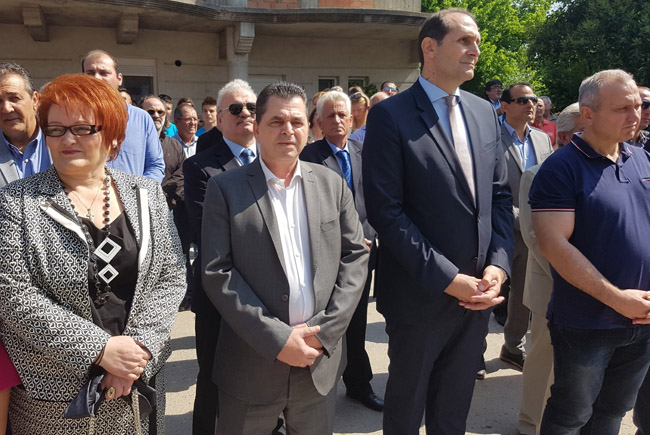 Ο αντιπεριφερειάρχης Ημαθίας Κώστας Καλαϊτζίδης  στις εκδηλώσεις για την ημέρα μνήμης της Ποντιακής Γενοκτονίας, στην Επισκοπή Νάουσας